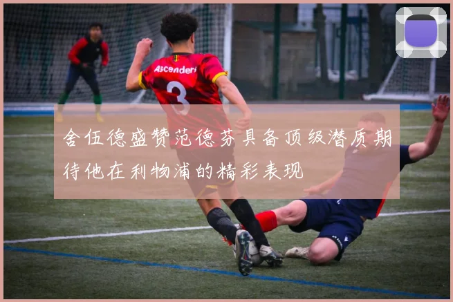 舍伍德盛赞范德芬具备顶级潜质期待他在利物浦的精彩表现